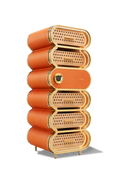 Raching Amber A6 Gold in Ember Orange