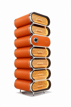 Raching Amber A7 chromed ember orange color visualization