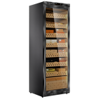 Raching MON3800A cigar humidor cabinet in Carbon Fibre, Spanish cedar interior