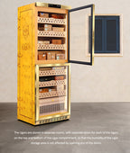 Raching MON3800B separate compartment doors