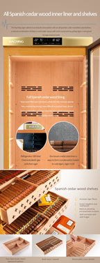 Raching MON5800A spanish cedar interior