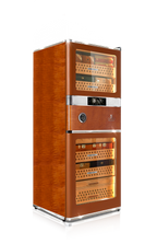 Raching RR880 cigar humidor cabinet in Trinidad Brown