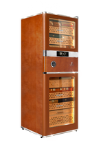 Raching RR980 cigar humidor cabinet in Trinidad Brown